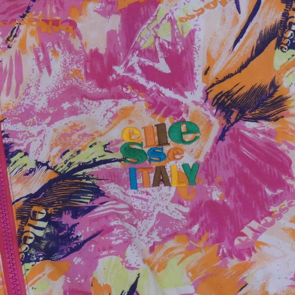 Ellesse Italy Vintage Multicoloured Large Jacket - Picture 3 of 6